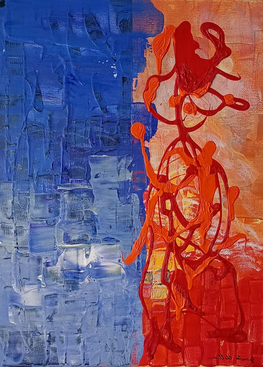Quadro " Acqua e Fuoco"